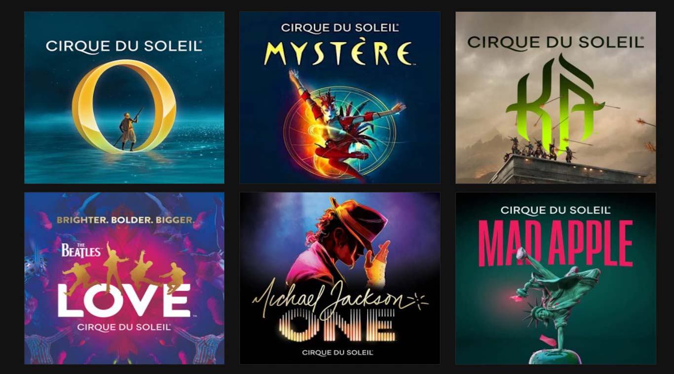 拉斯维加斯太阳马戏团的6场大秀 哪个秀更好看-拉斯维加斯攻略